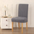 cheap Dining Chair Cover-Elastic Jacquard Chair Covers for Dining Room High Back Dining Dair Removable Washable Chair Cover Protector Slipcovers