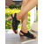 voordelige Platform Sandalen-Damessandalen met dikke hak en uitsparingen – retro vetermodel met zachte binnenzool, ideaal voor winkelen, buitenfestivals en zomerbrunches