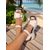 cheap Women&#039;s Flats-Women&#039;s White Platform Wedge Sandals with Double Buckle Straps – Boho - Chic Vacation Footwear for Beach Getaways &amp; Summer Trips