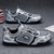 cheap Casual Sneakers-Men's Yellow Sports Sneakers with Black Accents - Lightweight Design, Breathable, Ideal for Running, Sports and Active Lifestyle