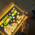 cheap Personalized Lights-LED Note Board with Colors, Glowing Acrylic Message Marker Board, Illuminating Dry Erase Board with Sturdy Stand, Memo Letter Board with Interactive Light, White Board for Idea Generation