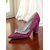 cheap Formal-Women&#039;s Pink Satin Block Heel Wedding Pumps, Pointed Toe Rhinestone Embellished Bridal Shoes for Formal Ceremonies and Elegant Events