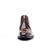 abordables Bottes habillées-Bottines richelieu à bout golf en similicuir bordeaux brillant pour homme – Chaussures habillées à lacets pour mariages et affaires