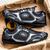 cheap Casual Sneakers-Men's Yellow Sports Sneakers with Black Accents - Lightweight Design, Breathable, Ideal for Running, Sports and Active Lifestyle