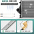 cheap Tool Accessories-Radiator Cleaning Wand, Upgraded Efficient No-Removal Cleaning Tool for Tight Crevices, High Pressure Radiator Flush and Cleaner Tool with Quick Coupler, Fit for Cars Truck