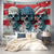 cheap 4th of July-4th of July Hanging Tapestry Skull Patriotic Independence Day Wall Art Large Mural Decor Photograph Backdrop Home Bedroom Living Room Decoration