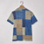 billige Color Block Polo for menn-Herre Fargeblokk Polo Kortermet Poloskjorter Skjorter med krage Fritid utendørs treningsklær Dagligdagstøy 3D-utskrift Sommer Blå Lilla Grønn