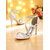 baratos Sandálias de salto-elegantes sapatos de casamento peep toe de cetim nude para mulheres - salto agulha confortável com tira no tornozelo, perfeitos para eventos noturnos