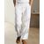 cheap Business-Men&#039;s Linen Pants Trousers Summer Pants Beach Pants Pocket Elastic Waist Drawstring Plain Comfort Breathable Vacation Daily Holiday Hawaiian Boho Black White