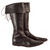 baratos Calçado-Góticas Medieval Renascentista Sapatos Botas Botas Longas Pirata Viking Cruzado Fantasia Homens Celta Pirata Dia Das Bruxas Baile de Máscaras Festas &amp; Noite LARP Ren Faire Adulto Sapatos