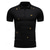 cheap Men&#039;s Classic Polo-Men&#039;s Polo Button Up Polos Casual Sports Lapel Short Sleeve Fashion Basic Print Buttons Summer Spring Black White Wine Navy Blue Polo