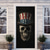 cheap Halloween Door Covers-Halloween Skull Door Decorations Door Covers 4th of July Patriotic Independence Day Backdrop Indoor/Outdoor Door Banner for Front Door Farmhouse
