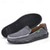 cheap Slip-On Casual Shoes-Men's Blue Denim Loafers with Frayed Edge Design Slip-On Lightweight Casual Shoes for Weekend Outings Summer Strolls and Daily Comfort