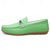 abordables Mocassins décontractés-Mocassins en similicuir rouge pour hommes, design élégant à enfiler avec semelle intérieure confortable et coussinée, idéal pour les week-ends décontractés et les voyages