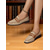 halpa Naisten mokkasiinit ja loaferit-Naisten tweed- ja keinonahkaiset loaferit, matalat slip-on-kengät toimistoon, matkoille ja jokapäiväiseen mukavuuteen