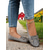 abordables Zapatillas sin cordones y mocasines de mujer-Mocasines planos con lazo rosa para mujer: mocasines ligeros e informales para conducir, ideales para recados diarios, paseos por el jardín y atuendos campestres.