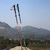 cheap Camping Accessories-Walking Stick Trekking Poles Collapsible Hiking Poles - Carbon Fiber, Trekking Sticks, Antishock and Quick Lock System, Telescopic, Collapsible, Ultralight