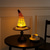 cheap Decorative Lights-1 Pc Retro Resin Witch Hat Light Unique Indoor Bedside Table Bedroom Night Light Halloween Festival Atmosphere Decorative Light USB Plug in