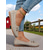 abordables Zapatillas sin cordones y mocasines de mujer-Mocasines planos con lazo rosa para mujer: mocasines ligeros e informales para conducir, ideales para recados diarios, paseos por el jardín y atuendos campestres.