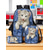 abordables Sacs à dos pour Enfants et Adolescents-Ensemble de sac à dos 3 pièces pour enfants, imprimé animal, sac à livres imperméable avec sac à lunch et trousse pour garçons et filles du primaire, pour la rentrée scolaire et le quotidien