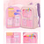 abordables Sacs à dos pour Enfants et Adolescents-Sac à dos kawaii pour enfants et adolescentes – cartable pastel avec breloque lapin en peluche et organiseur multi-poches pour l'école primaire et le collège