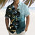 cheap Floral Print-Men&#039;s Gradient Floral Print Flowers Summer Hawaiian Shirt Button Up Shirt Aloha Shirt Short Sleeve Hawaiian Holiday Beach Wear Summer Spring Turndown 3D Print Collared Shirts Front One Pocket White