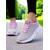 cheap Women&#039;s Sneakers-Women&#039;s White Flyknit Running Sneakers with Cushioned Sole – Lightweight Athletic Shoes for Jogging, Training and Everyday Comfort