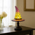cheap Decorative Lights-1 Pc Retro Resin Witch Hat Light Unique Indoor Bedside Table Bedroom Night Light Halloween Festival Atmosphere Decorative Light USB Plug in