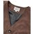 abordables Gilets-Homme Gilet Vacances Soirée Affaires Mode Occasionnel Printemps Automne Boutons Avec Poches Polyester Velours côtelé Confortable Couleur Unie Droit 1 bouton Col en V Coupe régulière Marron Sapin Noir
