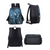 economico Zaini per Bambini e Adolescenti-Set di 3 zaini drago per bambini: zaino scolastico a forma di drago blu fantasy con borsa per il pranzo e astuccio, zaino leggero e resistente per ragazzi e ragazze, perfetto per la scuola, i viaggi e come regalo. Vincent Hie