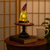 cheap Decorative Lights-1 Pc Retro Resin Witch Hat Light Unique Indoor Bedside Table Bedroom Night Light Halloween Festival Atmosphere Decorative Light USB Plug in
