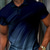 cheap Men&#039;s Printed Polo-Men&#039;s Striped Polo Shirts Golf Shirt Short Sleeve Polo Shirts Collared Shirts Business Casual WorkWear Formal Wear Festival Wear Buttons 3D Print Light Green Blue Fuchsia