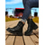 cheap Combat Boots-Women&#039;s Brown Lace-Up Combat Boots with Side Zipper and Chunky Lug Sole – Stylish Outdoor Ankle Boots for Fall, Winter, and Casual Streetwear