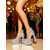 cheap Nightlife Party-Women&#039;s Red Rhinestone Embellished Platform Heels with Strappy Buckle Detail for Nightlife and Party Events