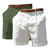 economico Classico-Per uomo Shorts Shorts di Lino Shorts eleganti Pantaloncini Estivi Shorts da Spiaggia Tasca Elastico in vita Gamba Dritta Semplice Comodità Traspirante Lunghezza al ginocchio Affari Casuale Quotidiano