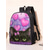abordables Sacs à dos pour Enfants et Adolescents-Sac à dos imprimé chat mignon pour fille, design double couche, grande capacité, adapté à l'école, aux voyages et à un usage quotidien Kayomi Harai