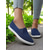 tanie Trampki damskie-damskie płócienne trampki typu slip-on – lekkie, minimalistyczne baleriny na codzienne wyjścia, spacery po parku i weekendowe wyjścia na brunch