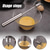cheap Cooking Utensils-Stainless Steel Semi-Automatic Whisk, Hand Push Mixer Stirrer Tool Manual Egg Shaker, Rotating Automatic Eggbeater for Cooking Kitchen Home Egg Milk
