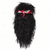 cheap Historical Wigs-80s Wig For Men Long Curly Black Rocker Cosplay Wig For Halloween(Only Wigs)