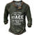 ieftine Cuvinte amuzante-Bărbați Grafic Scrisă Cămașă Henley Tricouri Manșon Lung Tipărire 3D Modă Designer Comfortabil În aer liber Casual Zilnic Primăvara &amp; toamnă Negru Albastru Verde Cafea Henley Tricou Henley