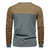 cheap Men&#039;s Casual T-shirts-Men&#039;s T Shirt Henley Shirt Tee Tee Top Long Sleeve Henley Summer Spring Color Block Fashion Designer Basic Patchwork Vacation Street Going out Black Brown Green Top Tee for Men