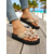 abordables Sandales de Vacances-Tongs à fleurs beiges pour femmes avec semelle coussinée, sandales de plage décontractées pour les vacances d&#039;été et la détente au bord de la piscine