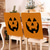 cheap Halloween Kithen-Halloween Printed Dining Chair Covers - Festive Spooky Design, Stretchable and Durable, Perfect for Dining Room Party Decorations