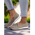 cheap Women&#039;s Slip-Ons &amp; Loafers-Women&#039;s Loafers with Gold Buckle – Casual Slip-On Flat Shoes for Garden Walks, Brunch &amp; Everyday Errands