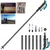 cheap Outdoor Recreation-Tactical Walking Stick, 5/6/7/8 Tubes Adjustable Lightweight Telescopic Survival Hiking Stick with Multi-Tool, Self Defense Tactical Staff for Men Women Outdoor Survival, Camping, Hiking