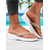 cheap Vacation Sandals-Women&#039;s Black Braided Flip Flop Sandals – Casual Summer Footwear for Beach, Poolside, and Daily Comfort