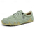 abordables Chaussures Décontractées à Lacets-Chaussures de sport décontractées à lacets vertes pour hommes – baskets légères et respirantes pour la marche en extérieur, les voyages et le quotidien