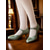 baratos Sapatos Mary Jane-elegantes saltos mary jane femininos de cetim – sapatos sociais confortáveis de salto médio com alça ajustável para casamentos, festas e eventos formais