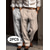 baratos Negócios-Homens Calças de linho Calças Social Calça verão Calças Plissadas Bolso frontal Perna reta Multi-pack Tecido Conforto Respirável Comprimento total Ao ar livre Casual Diário Férias Moda Green + Gray