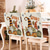 cheap Halloween Kithen-Halloween Printed Dining Chair Covers - Festive Spooky Design, Stretchable and Durable, Perfect for Dining Room Party Decorations